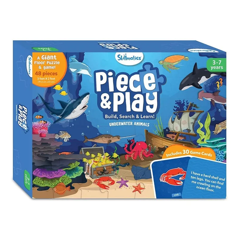 Piece & Play : Under Water Animal Floor Puzzle Game