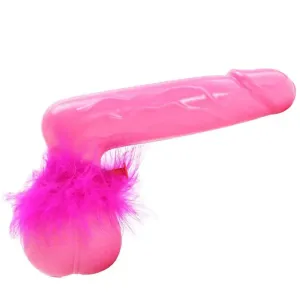 Pink Pecker Party Squirt Gun with Stimulating Feathers