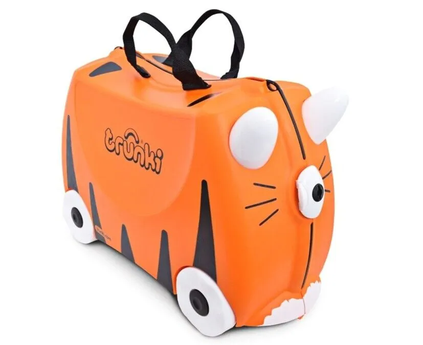 Police Car Piercy: The Ultimate Ride-On Suitcase for Kids