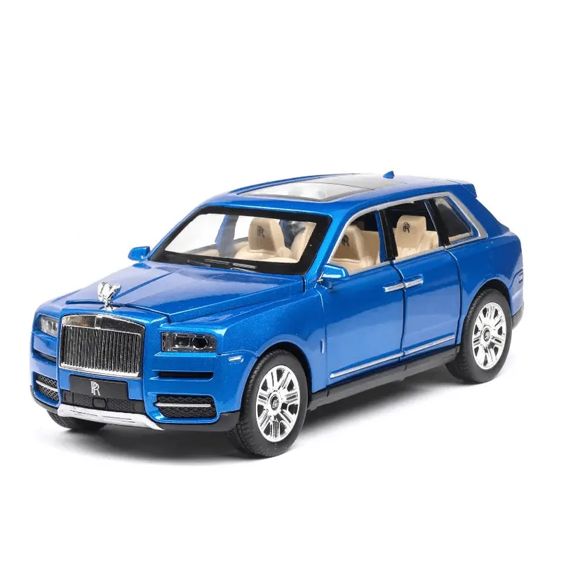 Resembling Big Diecast Metal Car Cullinan 1:24 Die Cast Scale Model Alloy