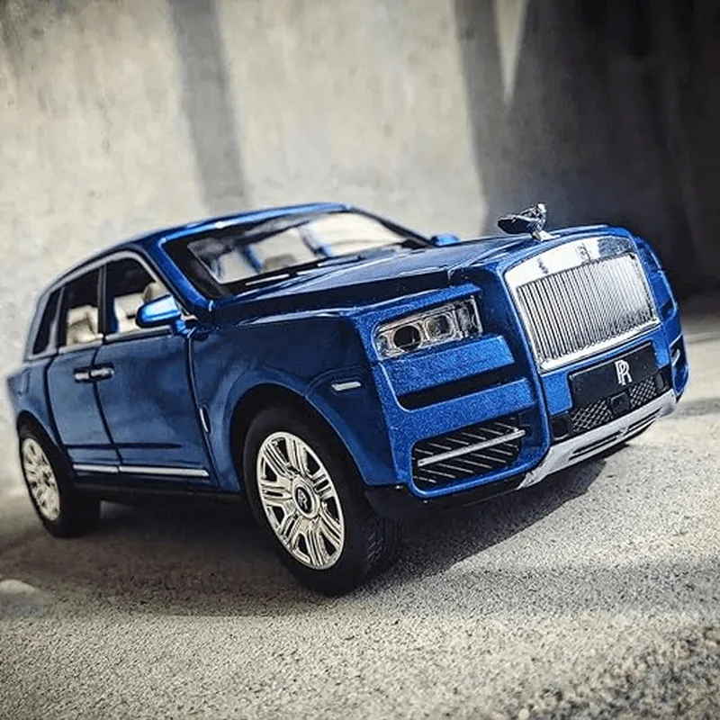 Resembling Big Diecast Metal Car Cullinan 1:24 Die Cast Scale Model Alloy