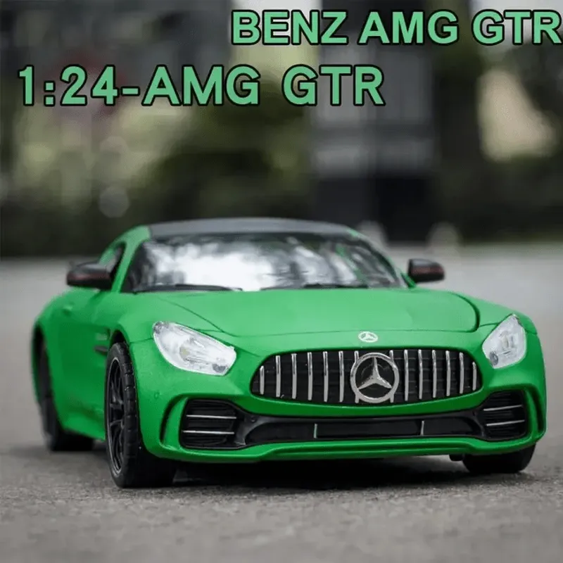 Resembling Big Size 1/24 Benz AMG GTR RB Toy Cars