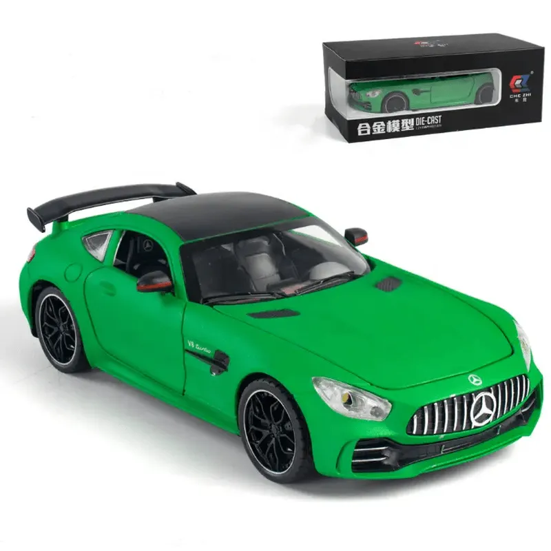 Resembling Big Size 1/24 Benz AMG GTR RB Toy Cars