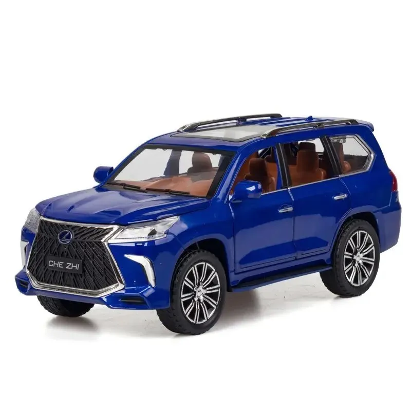 Resembling Big Size 1:24 LX570 Metal Diecast Car