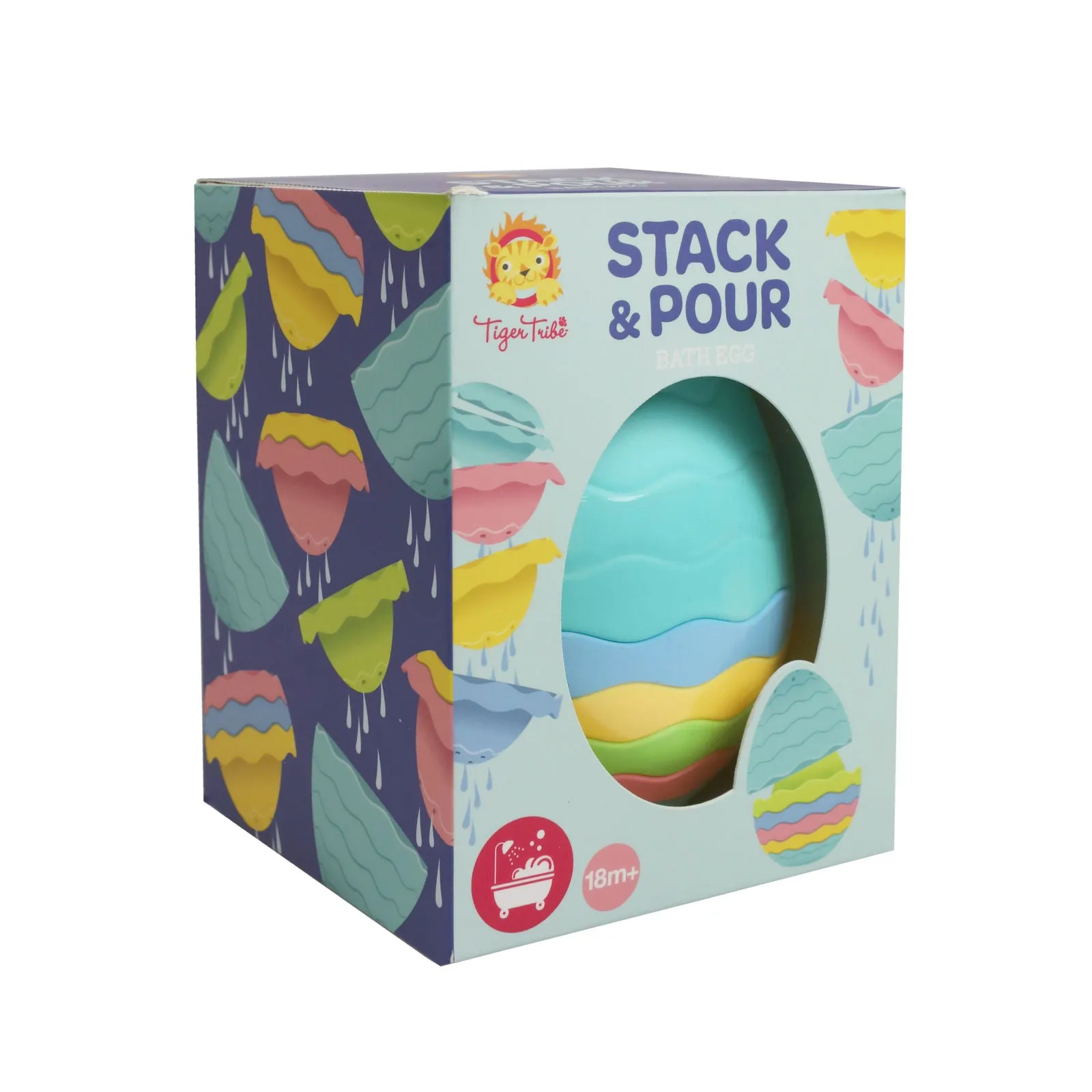 Stack & Pour Play - Bath Egg