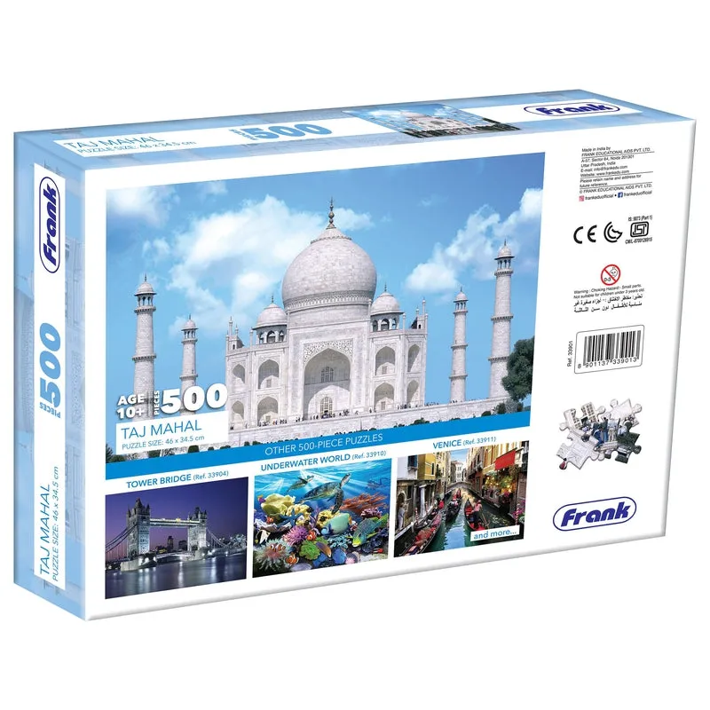 Taj Mahal 500 Piece Jigsaw Puzzle