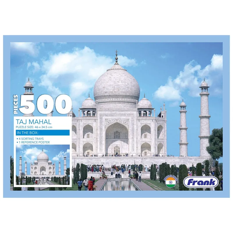 Taj Mahal 500 Piece Jigsaw Puzzle