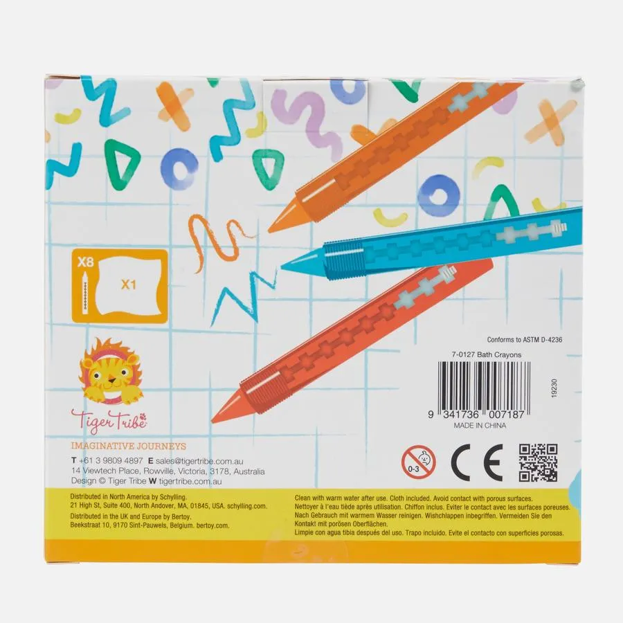 Tiger Tribe Bath Crayons