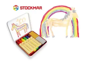 Wax Sticks Rainbow Edition Crayons