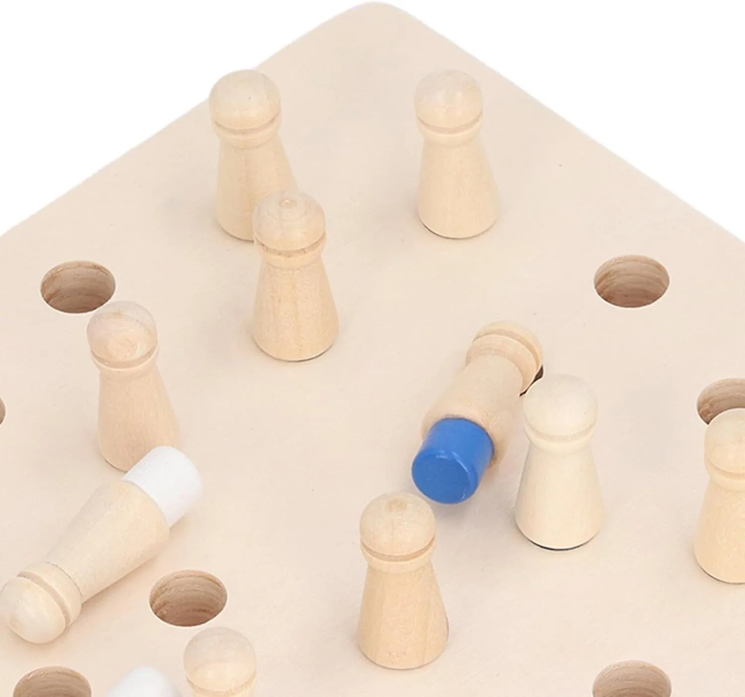 Wooden Color Memory Chess Game - 067