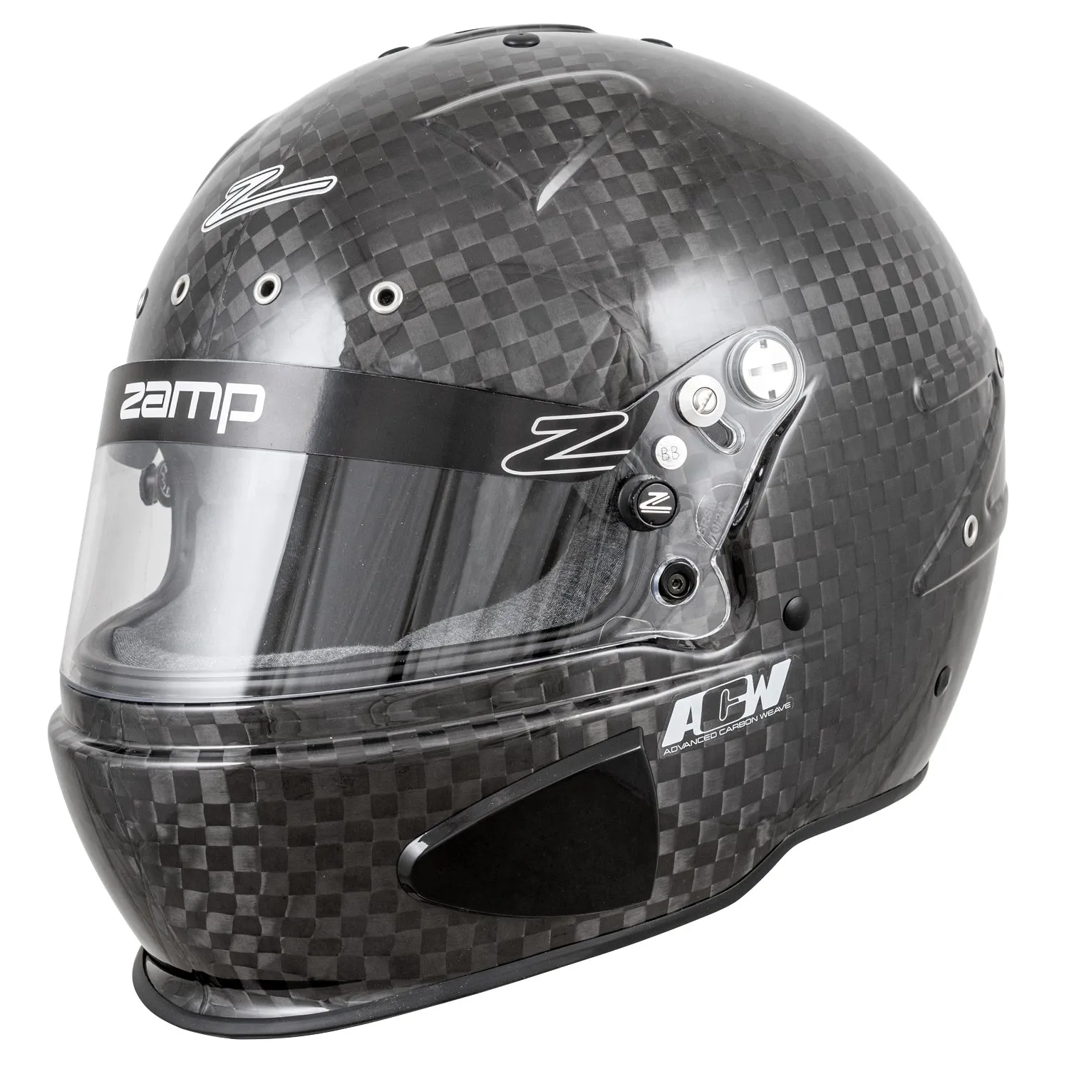 Zamp RZ-88C FIA 8860-2018 Advanced Carbon Closed Cockpit Racing Helmet